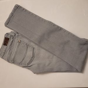 Bullhead Grey Skinny Jeans Low Rise Size 0